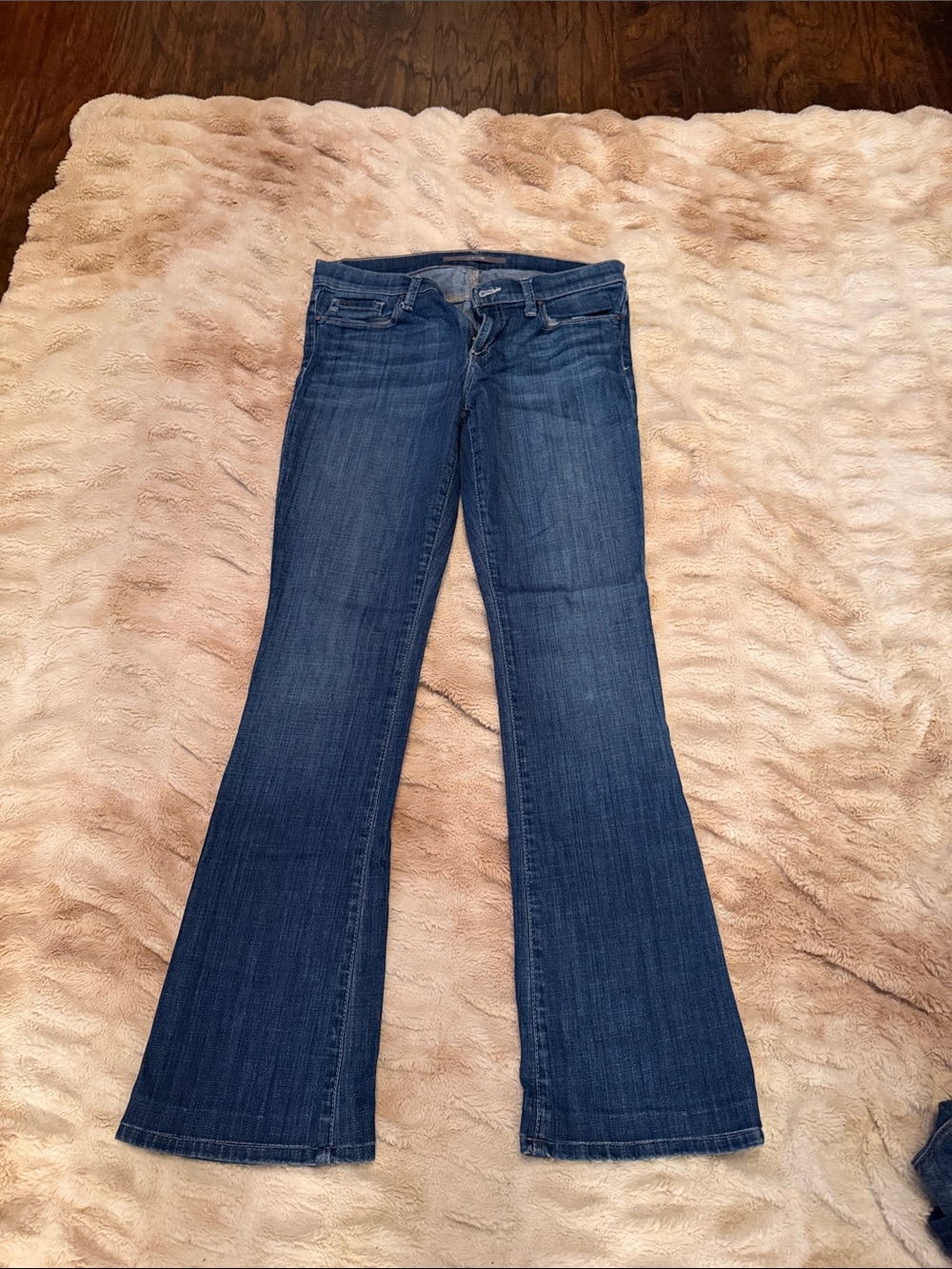 Joe's Jeans Dark Blue Flare Leg Denim